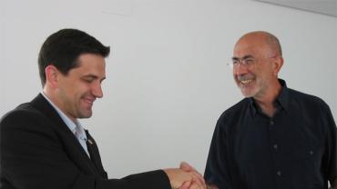 Miguel Ángel Valverde y Ramón Ruiz Valdepeñas