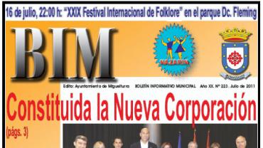 imagen portada del BIM de julio de 2011