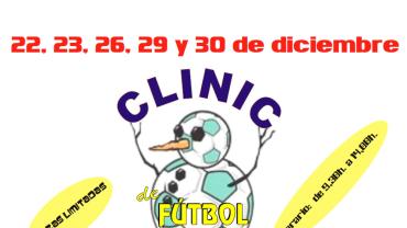 imagen cartel Clinic de Fútbol de Navidad 2014