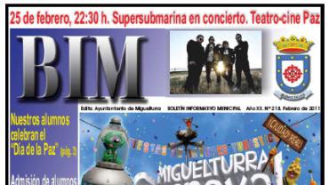 imagen portada del BIM de febrero de 2011