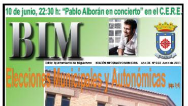 imagen de la portada del Bim número 222, junio 2011