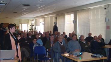 Charla para afrontar el stress, marzo 2006