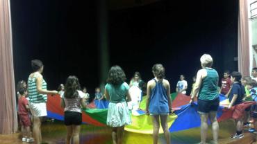 imagen taller de paracaídas, julio 2013