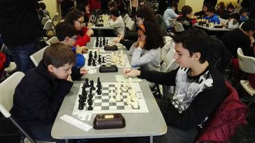 imagen del campeonato provincial de ajedrez, enero 2017 