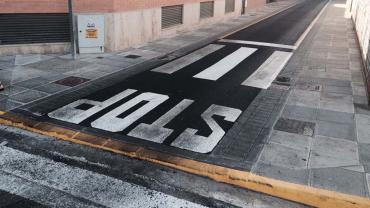 fin de obras calle Astillejos