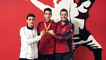 imagen tras el Nacional Sub 21 de Valencia, abril de 2016