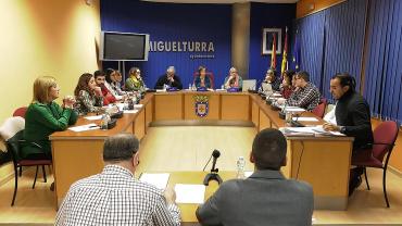 imagen del vídeo de la sesión Plenaria Extraordinaria y Urgente del 13 de noviembre, Miguelturra
