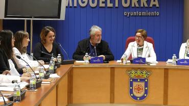 imagen de uno de los frames del vídeo del Pleno Ordinario del 18 de octubre de 2018 del Ayuntamiento de Miguelturra