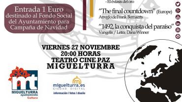 imagen del cartel del Concierto Extraordinario de Santa Cecilia, 27 noviembre 2015