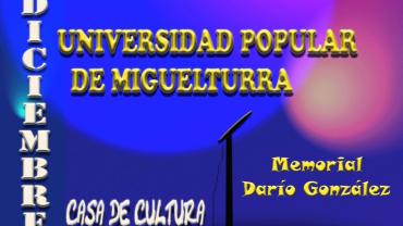 imagen del Cartel del Certamen de Monólogos de la Universidad Popular de Miguelturra 2016