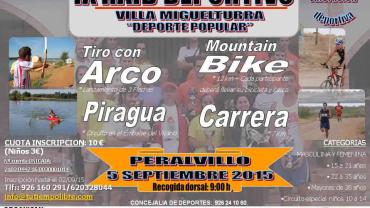 imagen del cartel del Noveno Raid Deportivo, ferias 2015