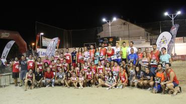 imagen de la clausura del Torneo Voley Playa Miguelturra, agosto 2018