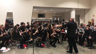 imagen del concierto de música en el Hospital de Ciudad Real, diciembre 2017, fuente imagen Fátima Mondéjar Rodrigo