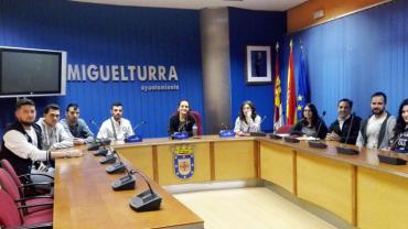 imagen de la reunión del Consejo Municipal de Juventud, abril 2016