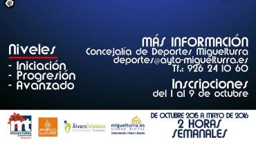 imagen cartel publicidad de la Escuela de Runners de Miguelturra, octubre 2015