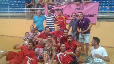 imagen grupal de la Final de Fútbol Sala 2014-2015