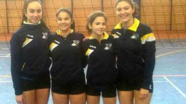 imagen jugadoras ADV Miguelturra, enero 2017