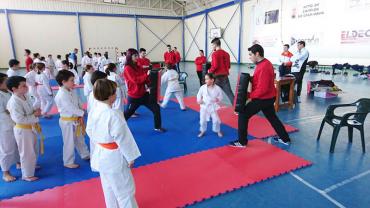 imagen de la cuarta jornada de la Liga Shotokan, imagen Rafael Arenas, mayo 2016