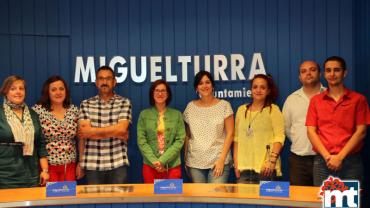 imagen del nuevo Equipo de Gobierno del Ayuntamiento de Miguelturra, junio 2015