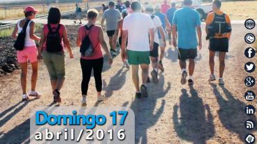 imagen del cartel de la próxima actividad de Paseando por Miguelturra, abril 2016