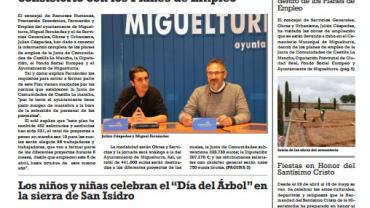 imagen de la portada del Boletín Informativo Municipal de mayo 2016