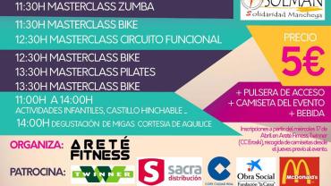 imagen del cartel evento primer aniversario de Areté Fitness, mayo 2017