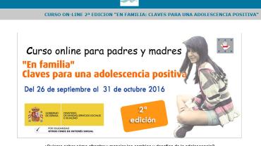imagen del cartel del curso de FAD, septiembre 2016