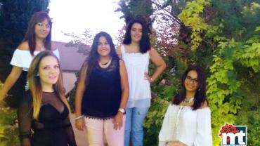 imagen de las futuras Reina y Damas de las Ferias y Fiestas 2015 de Miguelturra