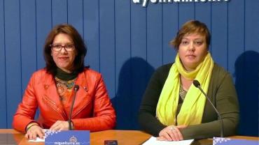 imagen de Victoria Sobrino y Luz María Sánchez, enero 2017