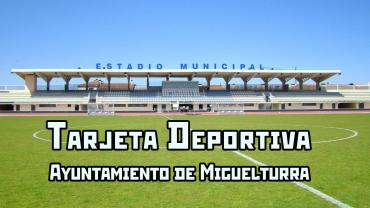 imagen alusiva a informaciones sobre la Tarjeta Deportiva del Ayuntamiento de Miguelturra