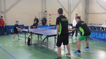 imagen del Campeonato Provincial de Tenis de Mesa, marzo 2016