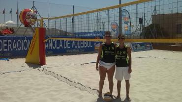 ImagenÁlex Fernández y Josema Sánchez en el Campeonato de España sub-19