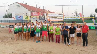 imagen inauguración Torneo Vóley Playa 2017, julio 2017