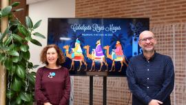 presentación anuncio publicitario Cabalgata Reyes Magos 2022 Miguelturra
