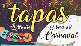 Cartel Ruta Tapas Carnaval, nuevo cartel, febrero 2022