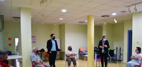 imagen del taller de gestión emocional, septiembre de 2021