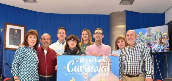 Presentación oficial del programa de Carnaval, Miguelturra 2024