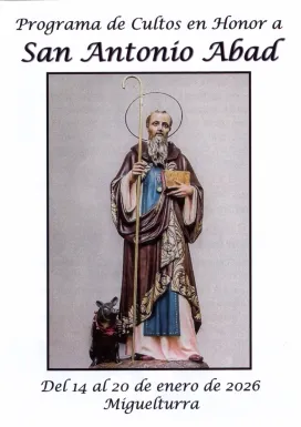 Cartel San Antón, Miguelturra enero 2026