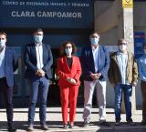 imagen frente al Clara Campoamor, 8 de octubre de 2021