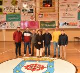 obras en el pabellón de deportes, marzo 2023