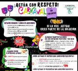 campaña contra violencia en Carnaval 2024