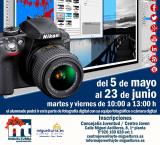 cartel curso Photoshop y Fotografía, mayo 2015
