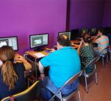 imagen de uno de los cursos de Adobe Photoshop, año 2015