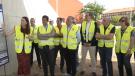 Visita a las obras de la pasarela, Miguelturra julio de 2025
